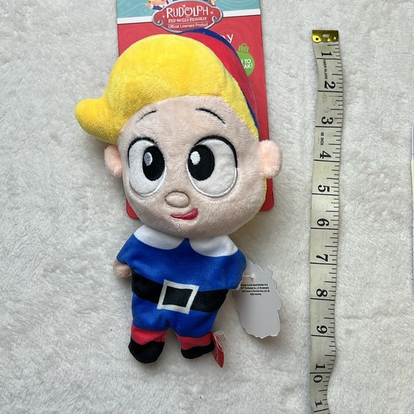 Rudolph The Red-Nosed Reindeer Hermey The Elf Holiday Christmas Plush Dog Toy - Picture 3 of 3
